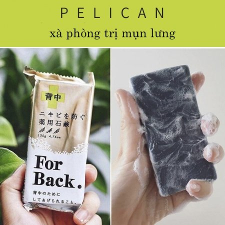 Xà phòng giảm mụn lưng For Back Nhật Bản