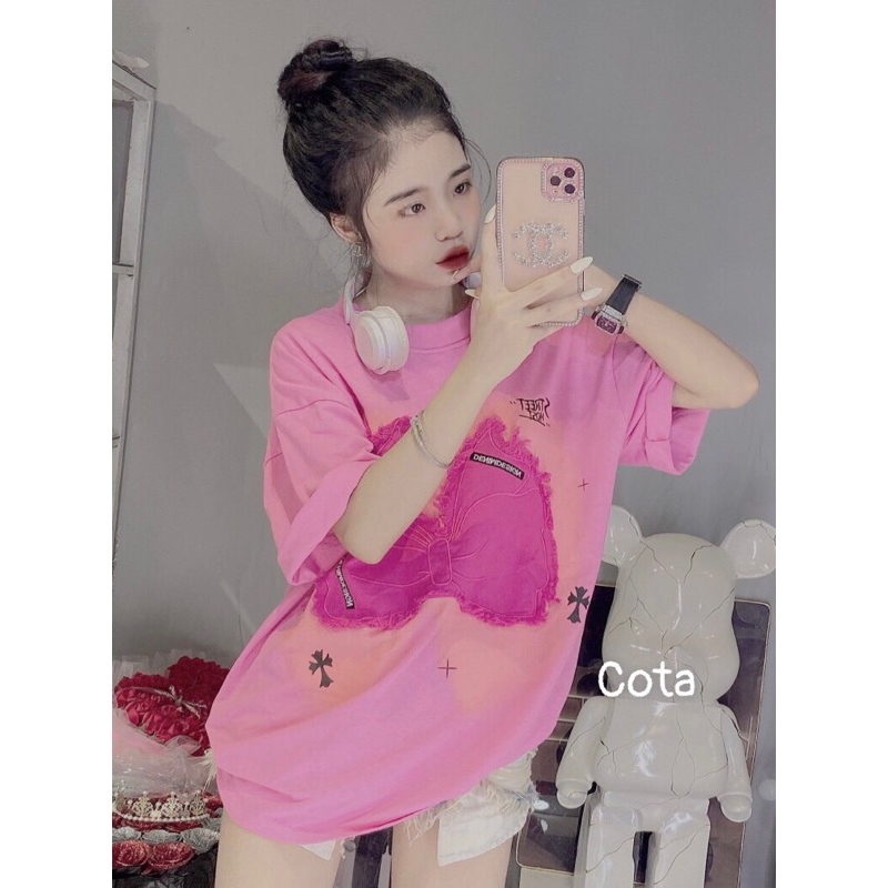 Áo Thun Nữ from rộng chất cotton mịn mát hàng Quảng Châu cực chất