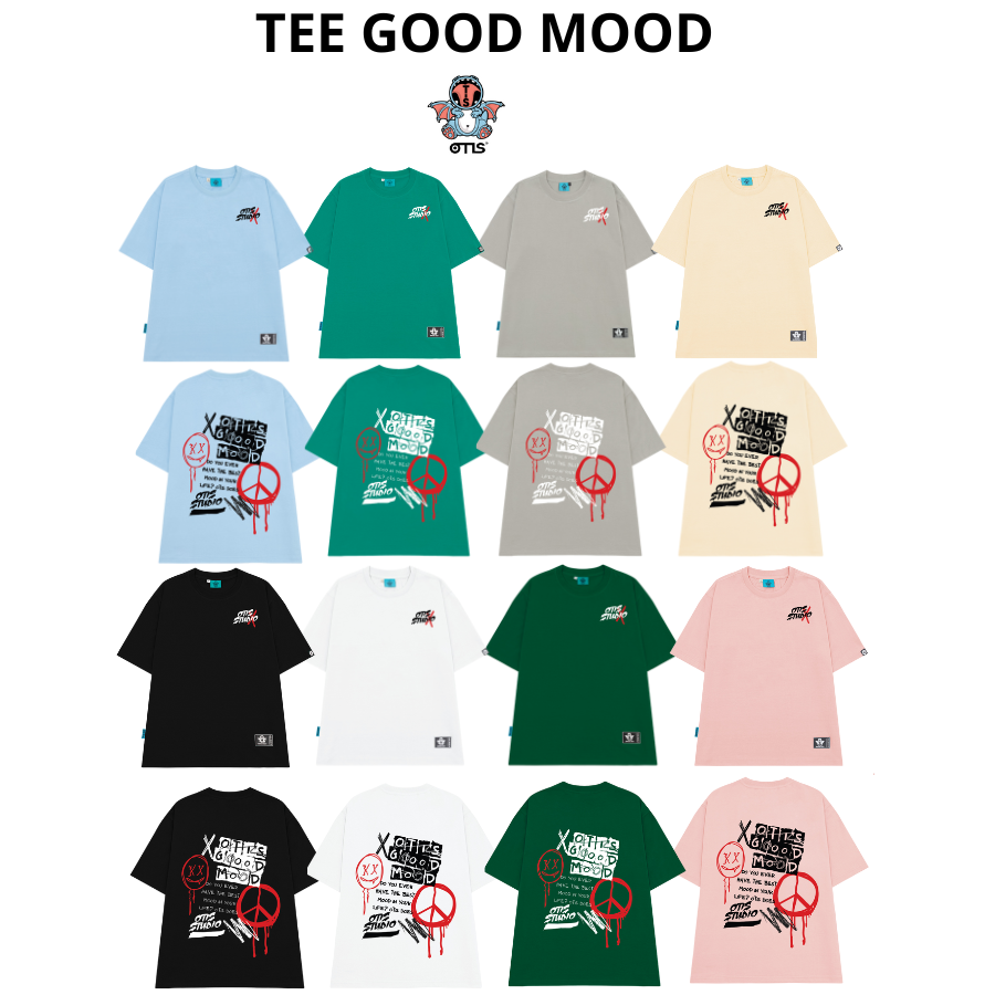 Áo thun unisex local brand otis club - tee good mood