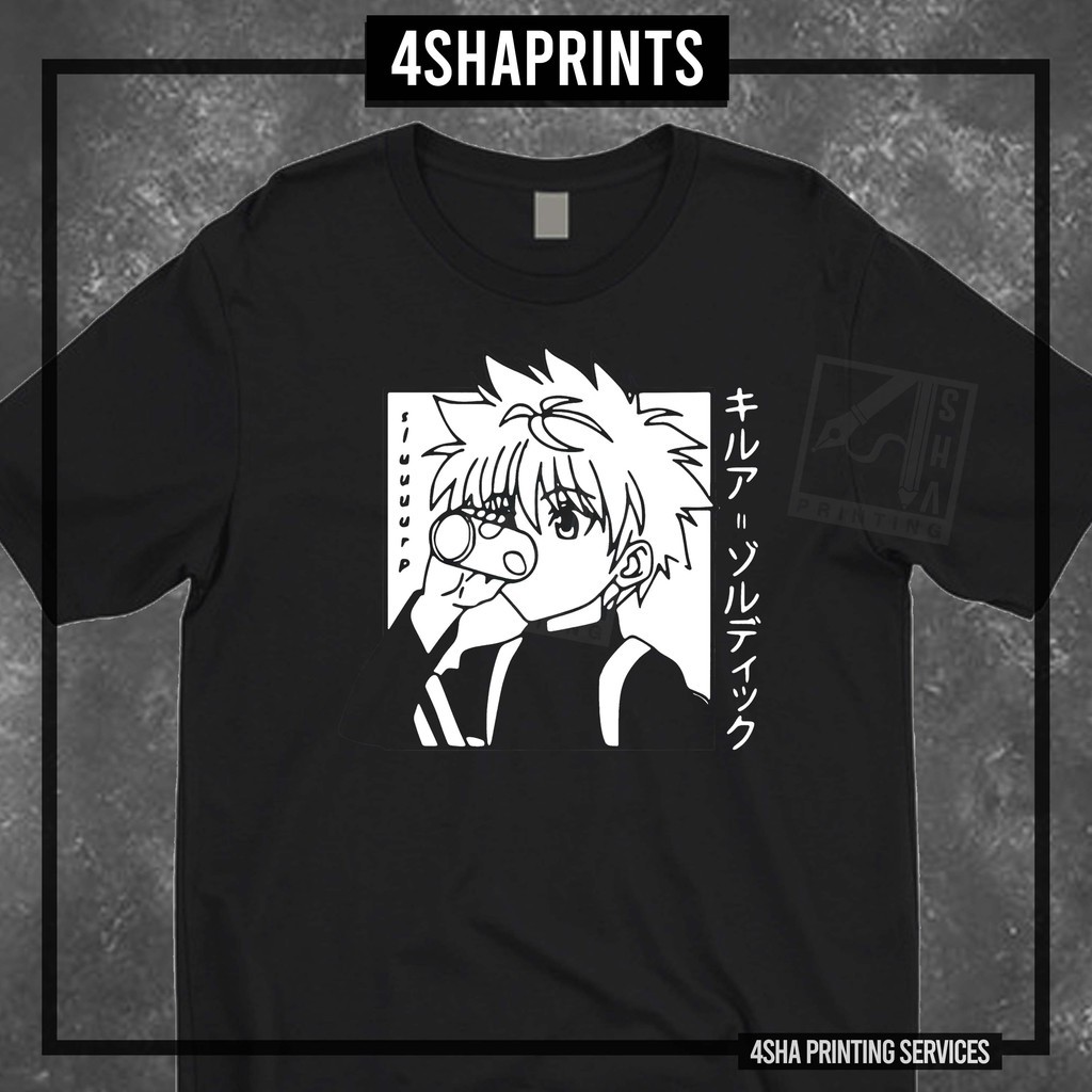 (sale) Áo thun KILLUA SLURP - Anime cực chất