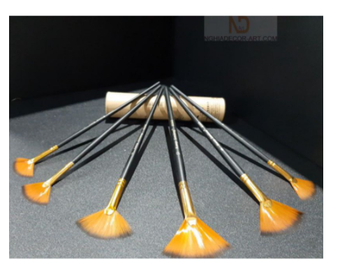 [HCM]BỘ 6 CÂY CỌ XÒE CỌ QUẠT VẼ TRANH