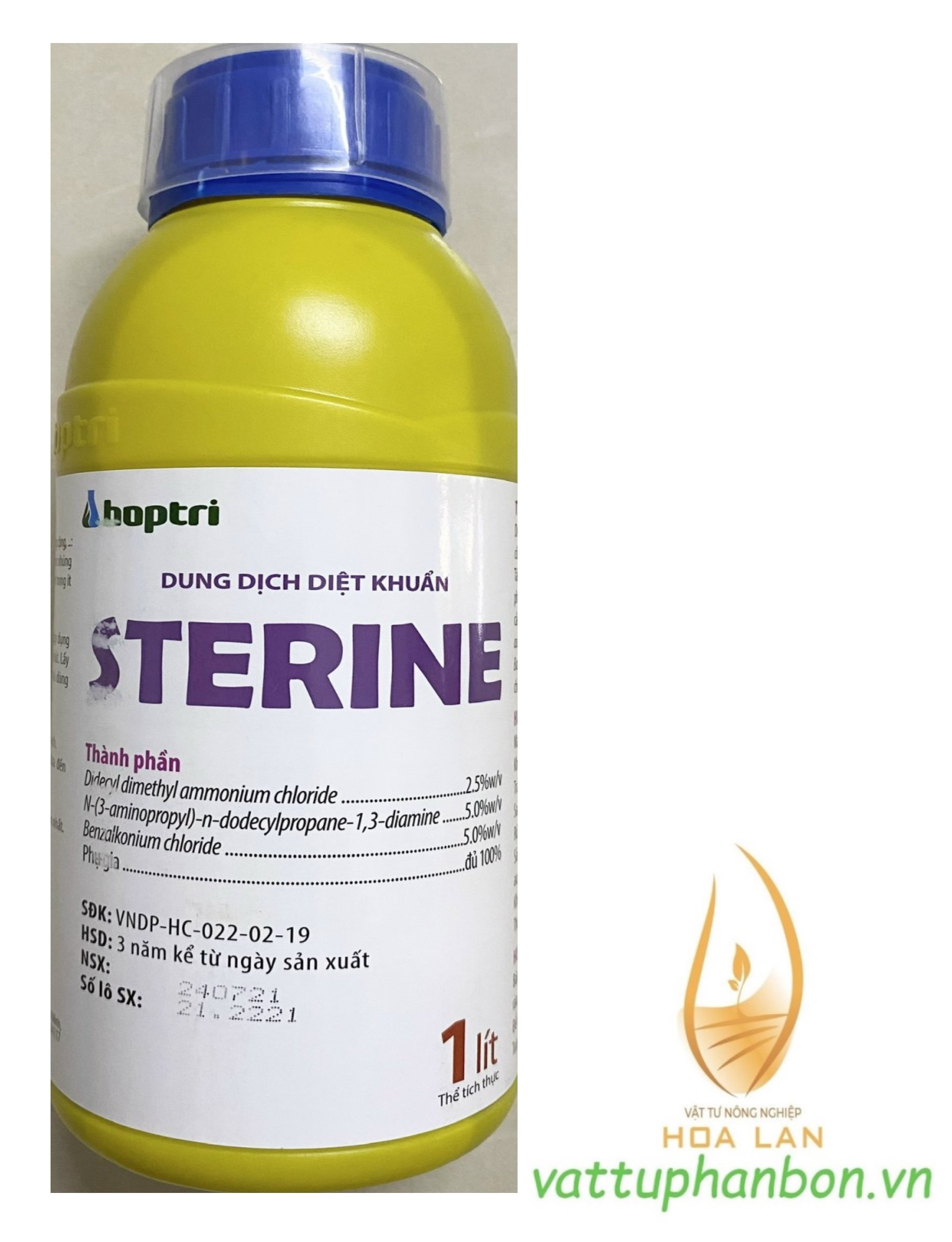 Sterine - Dung dịch Diệt khuẩn Hợp Trí - #136B# 1 lít