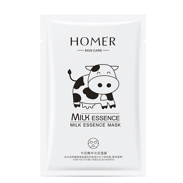 [GIẢM 5% ĐƠN 129K][HCM]Mặt Nạ Sữa Bò HOMER Milk Essence Dưỡng Trắng Da