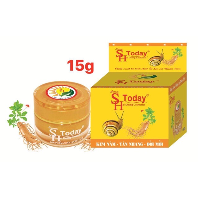 Sh today kem nám tàn nhang đồi mồi 15g