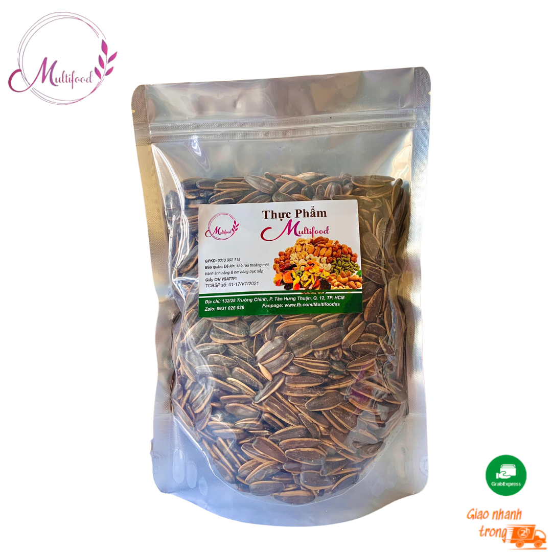 Hạt hướng dương tẩm vị dừa multifoods 500g