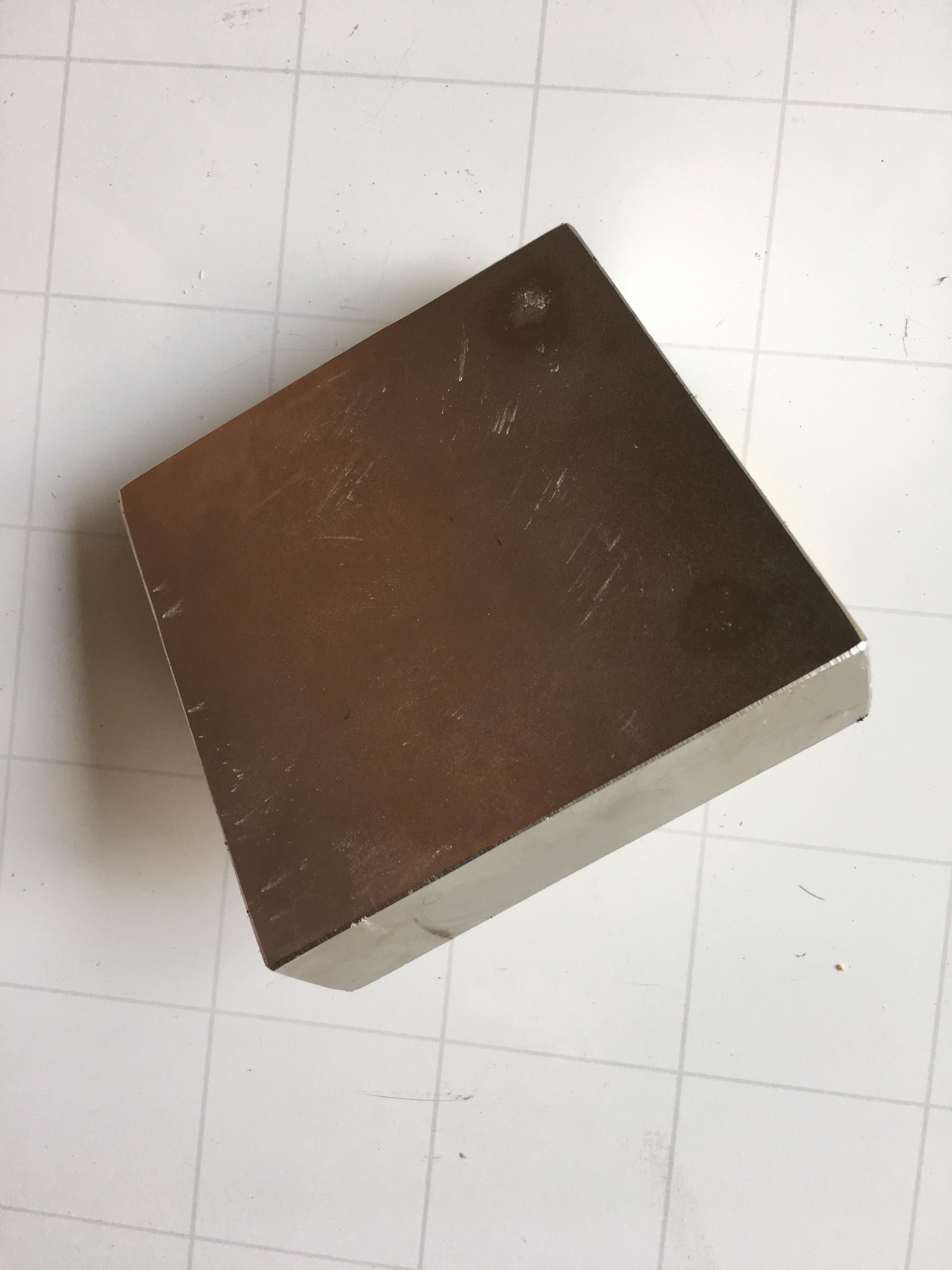 70 x 70 x 30mm Nam châm đất hiếm cực mạnh lực từ mạnh