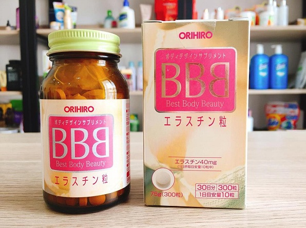 Viên uống nở ngực BBB ORIHIRO tăng vòng 1 săn chắc ngực chống chảy xệ hồng