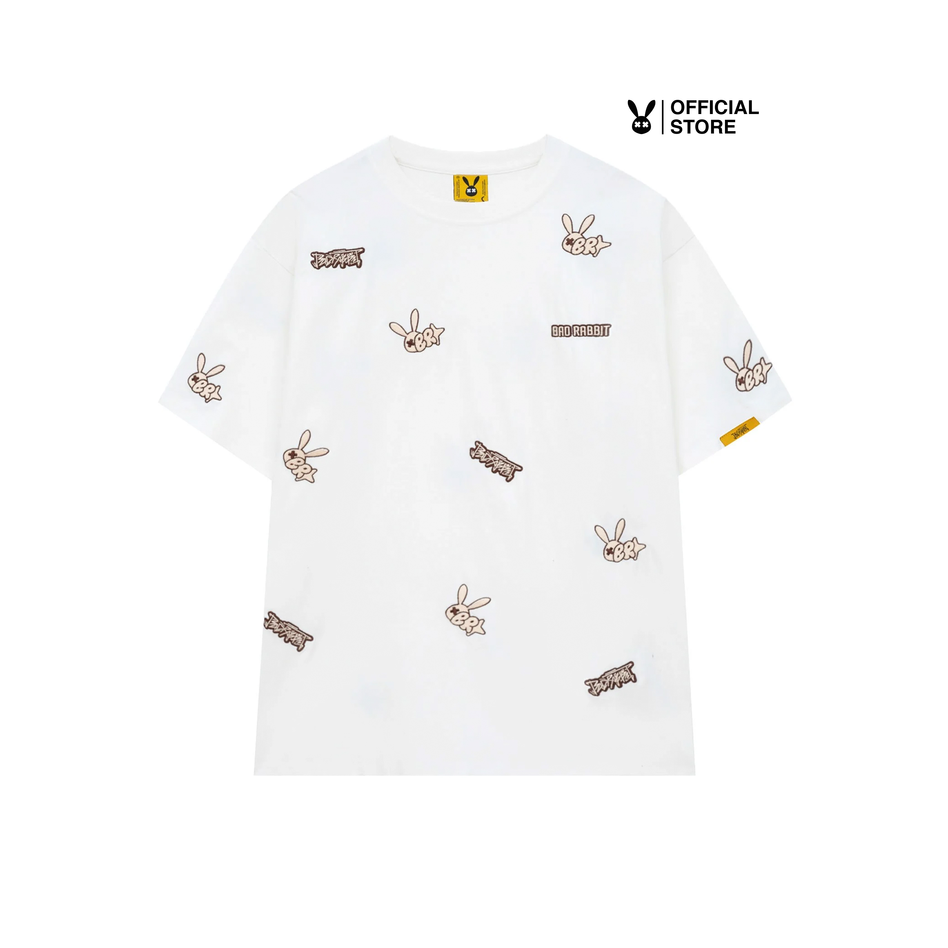 Áo thun unisex bad rabbit white sugar rabbit tee 100% cotton - local brand chính hãng