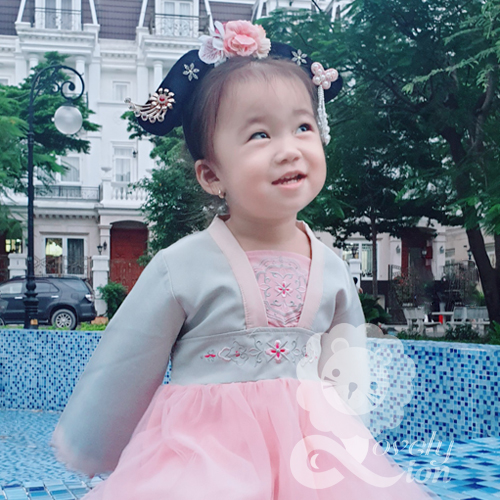 Băng đô hoàn châu công chúa cho bé gái