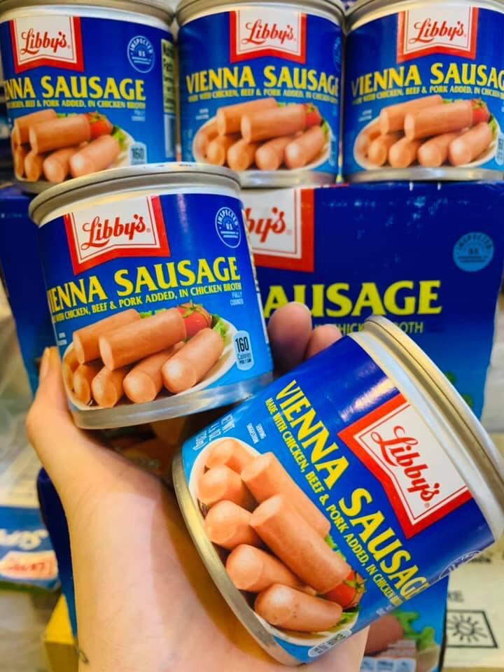 Combo 3 hộp xúc xích libby’s 130g - usa