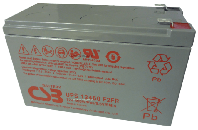 Bình ắc quy csb hr1234, 12v9ah