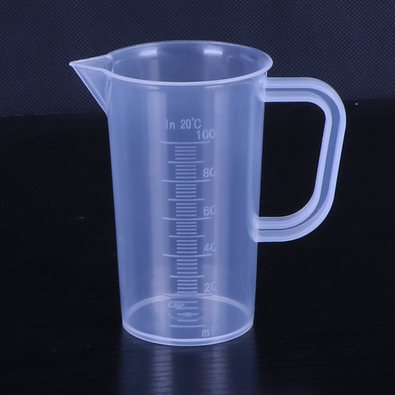 Ca Đong Chia Vạch Có Quai - Ca Nhựa Đong Có Vạch Chia Dung Tích 100ml