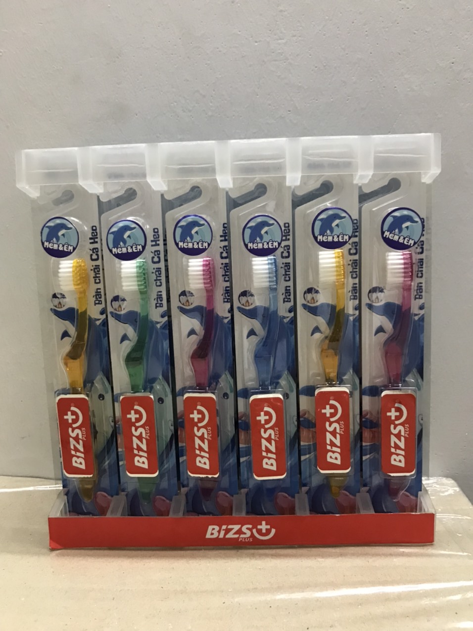Bàn chải trẻ em Bizs+ siêu mềm