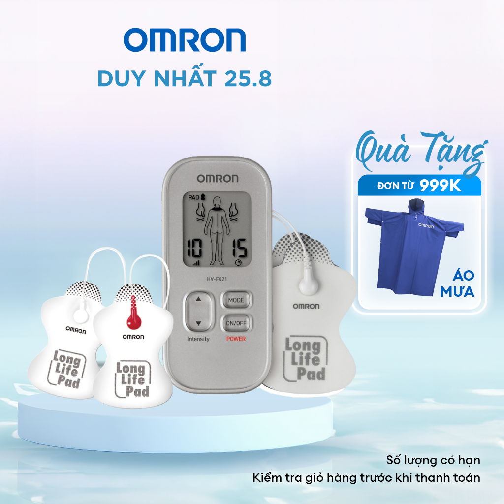 Combo Máy massage xung điện HV-F021 + Miếng dán điện cực