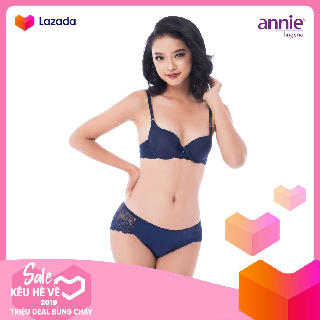 Nội y đồng bộ Annie 8126 - Áo lót, Quần lót nữ - Đồ lót Annie Underwear