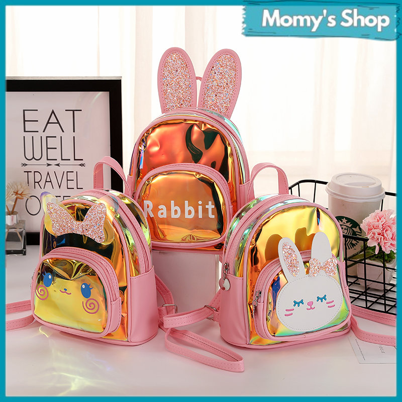 Balo cho bé gái 0-8 tuổi hình thỏ (rabbit) siêu xinh phù hợp đi chơi, đi học!