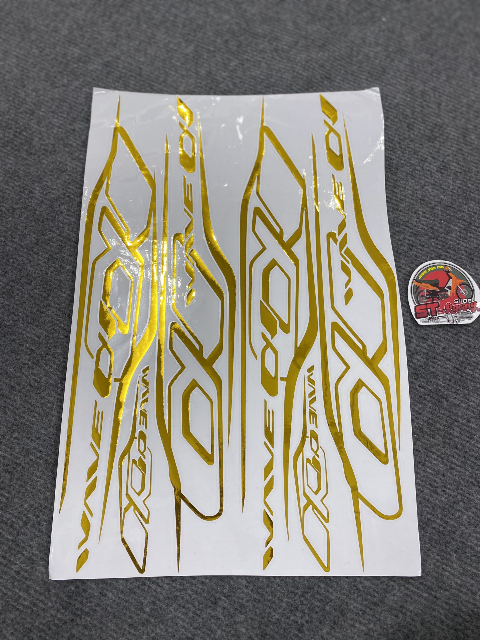 Tem Crom Wave Alpha mẫu 2021 Siêu Đẹp - Dán các dòng Wave Alpha