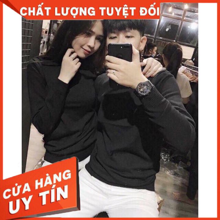 Áo Len Cổ Lọ Hàng Hiệu CHo Cặp Đôi (COMBO 2 ÁO)