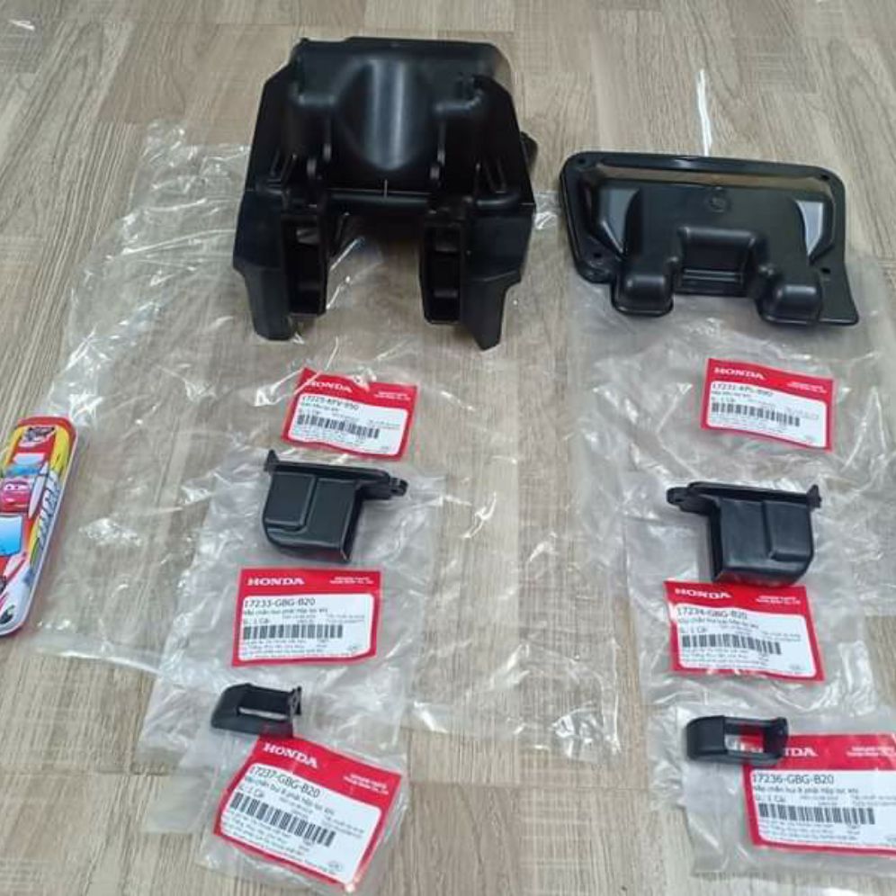 Bộ bầu lọc khí xe Dream 6 chi tiết