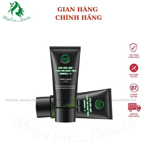 Sữa rửa mặt than tre hoạt tính zenpali c