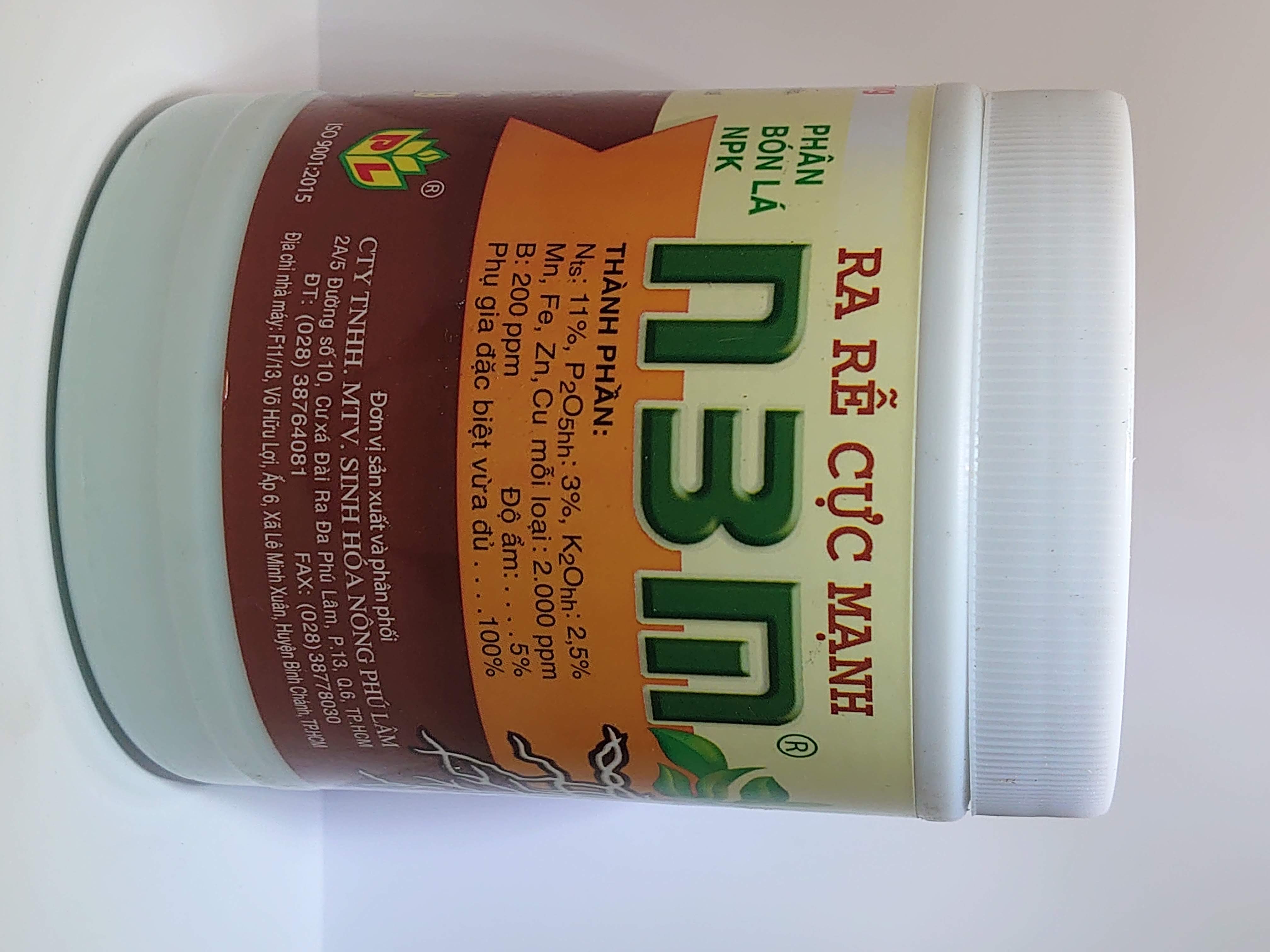 Phân bón kích rễ, ra rễ cực mạnh n3m phú lâm. hũ 500gr