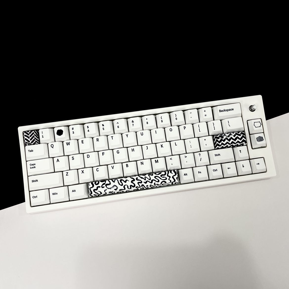 Phong Cách R Đồ Ngủ Của Lão Vương, Tính Cách Tối Giản, Keycap Phù Hợp Với 61687584980100108