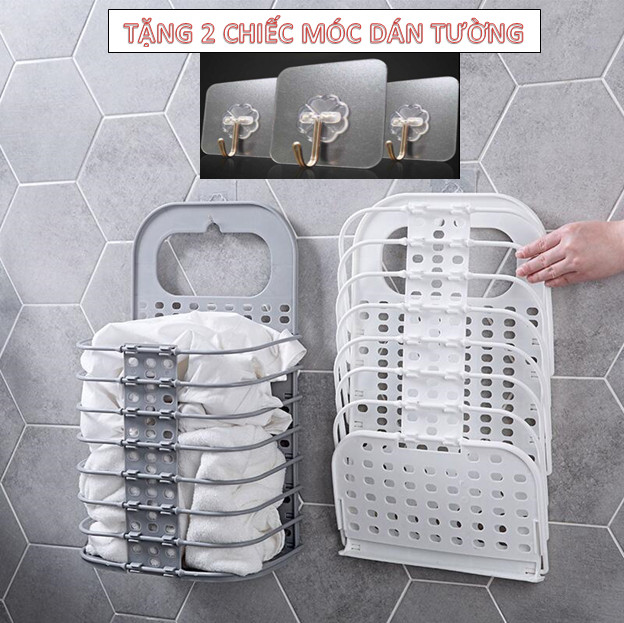 Giỏ đựng quần áo đa năng gấp gọn Việt Nhật