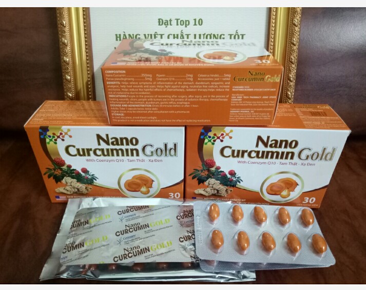 Nano Curcumin Gold High Tech USA
