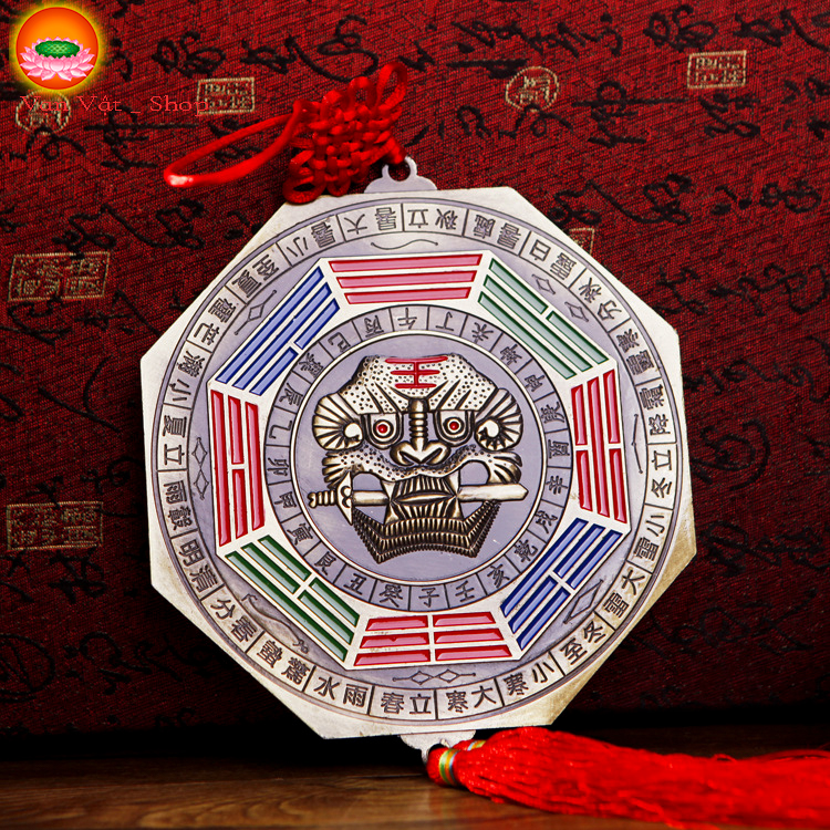 Gương bát quái hổ phù,hóa giải tai ương, nạn kiếp, phong thủy nhà cửa- gương bát quai