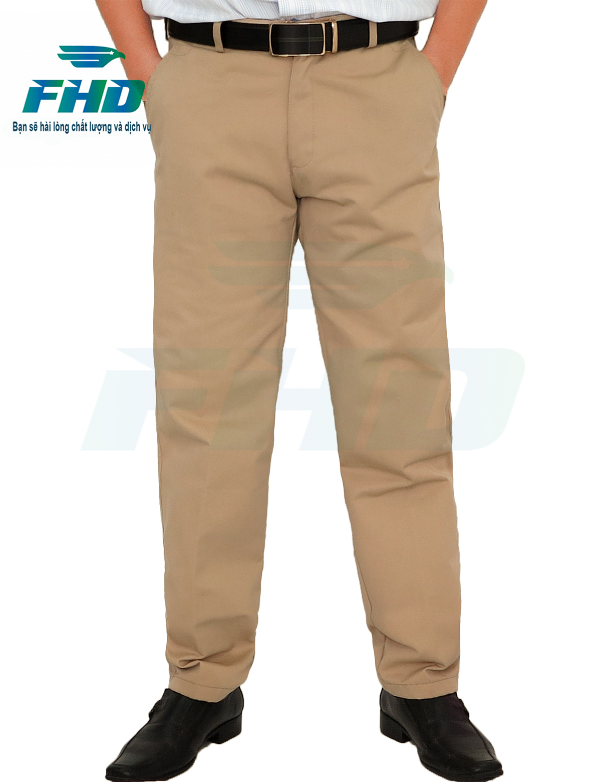 Quần dài kaki trung niên nam chất vải kaki dày dặn form rộng rãi nhiều màu để lựa chọn FHDQ001_3