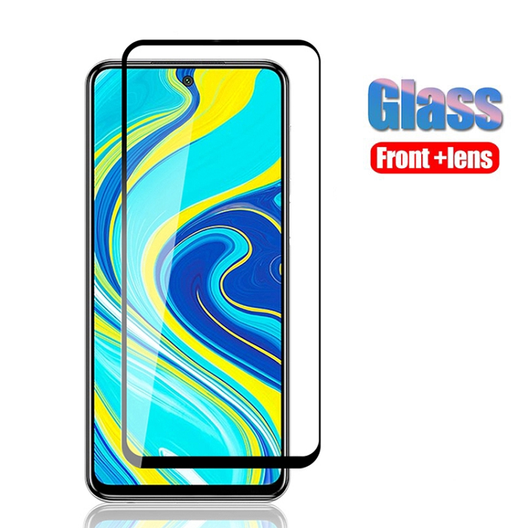 Xiaomi Redmi Note 9S Kính Cường Lực Full Màn 9D Full Keo - Miếng Dán Màn Hình Điện Thoại - Màu Đen