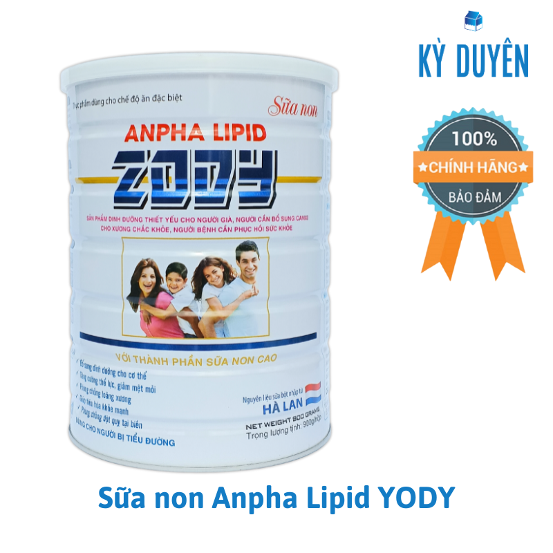 Sữa Anpha Lipid ZODY 900g chính hãng