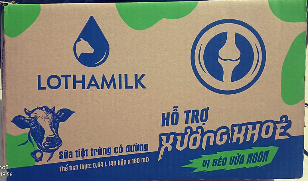 Sữa tươi Long Thành HỖ TRỢ XƯƠNG KHOẺ