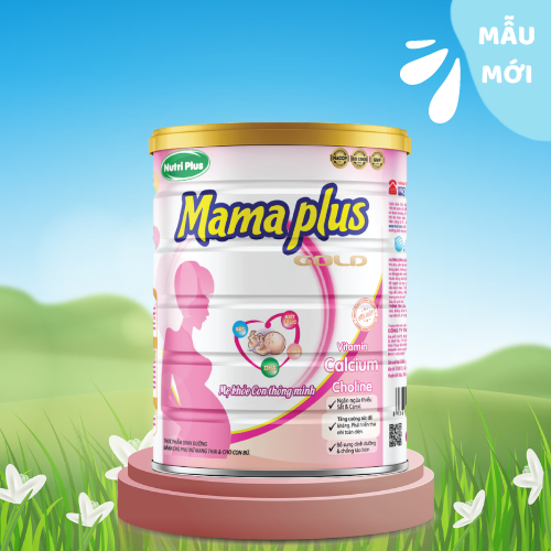 Sữa bột MAMA PLUS cho mẹ bầu khỏe mạnh NUTRI PLUS gold 900G
