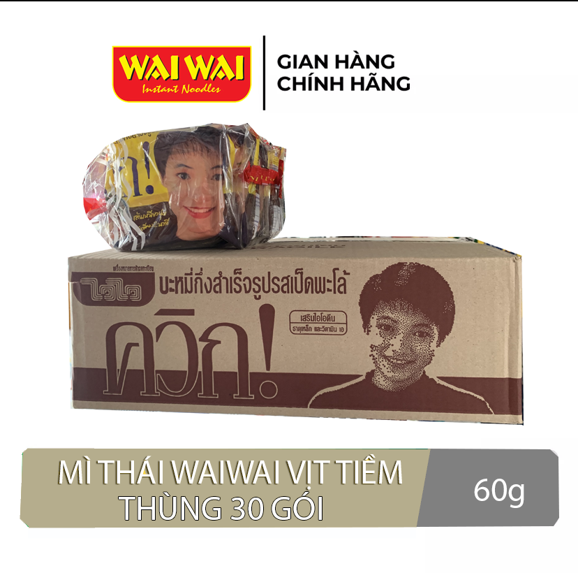 Mì Thái Lan Waiwai vị vịt tiềm loại 60g