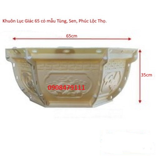 KHUÔN ĐÚC CHẬU ABS LỤC GIÁC 65 CM