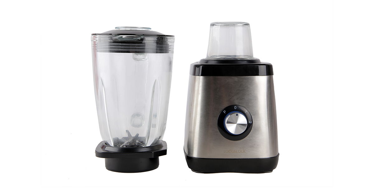 Ejm366slv – máy xay sinh tố lock&lock power blender 220-240v, 50/60hz, 600w – màu bạc