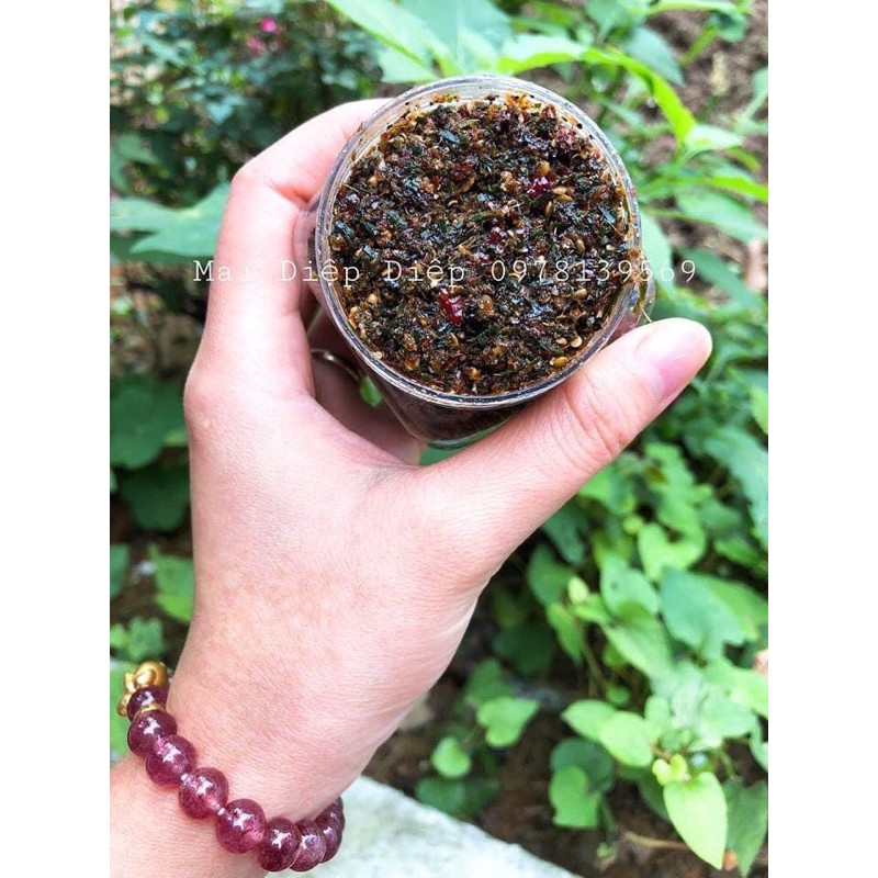 2 hộp chẩm chéo ướt đặc sản điện biên muối chẩm chéo ướt tây bắc