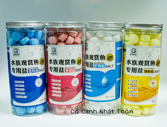 "hoàn tiền đến 10%" muối khoáng viên nén cho bể cá cảnh đủ màu
