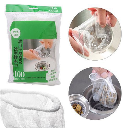 Combo 2 túi lưới lọc rác thông minh