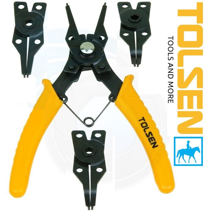 Bộ kìm kềm mở phe đa năng 4 đầu 160mm 6 inch tolsen 10100