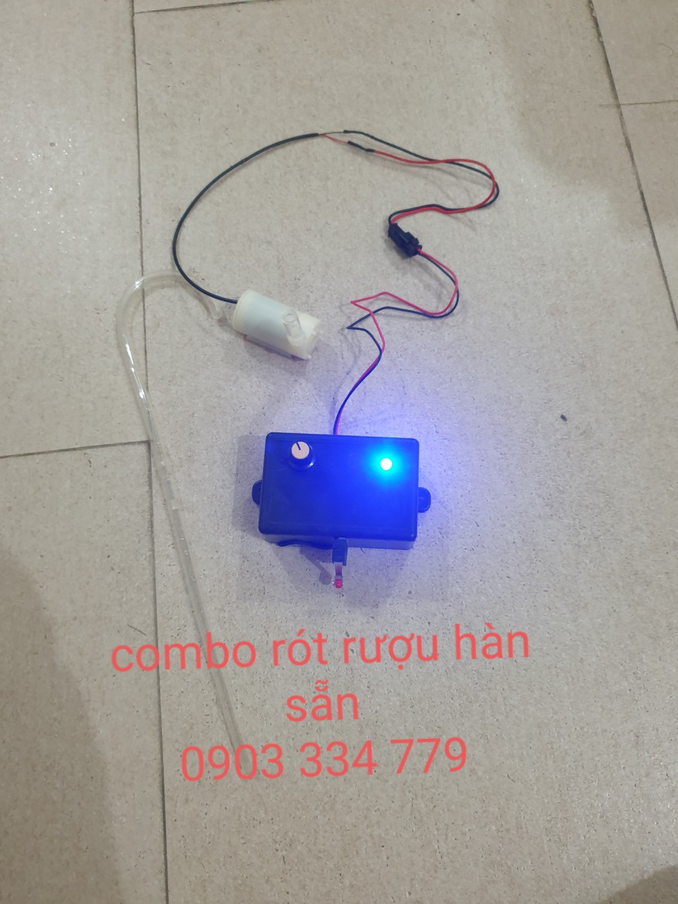 Combo rót rụ làm sẵn công tắt hành trình