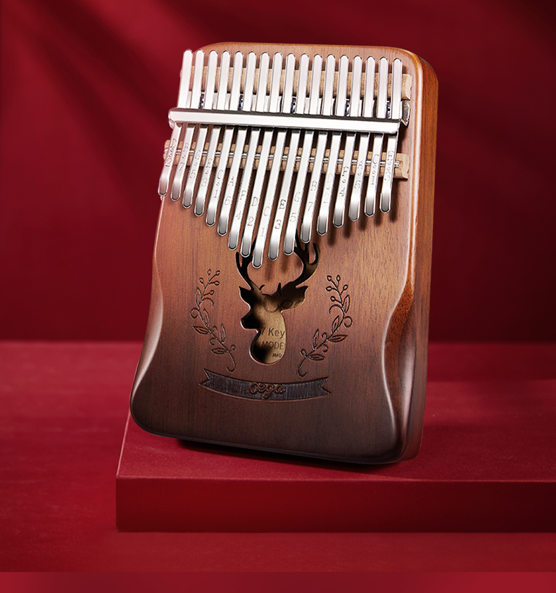 Đàn kalimba 17 phím hộp gỗ Anca chính hãng kèm kalimba tab đầy đủ phụ kiện