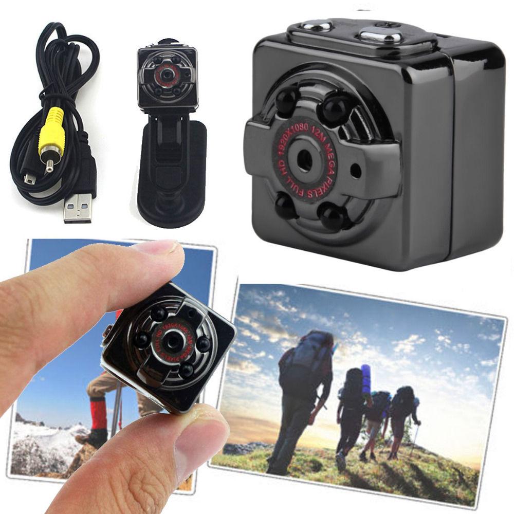 Camera mini siêu nhỏ SQ8 HD1080P hình ảnh rõ nét Quay cả ban ngày và ban đêm