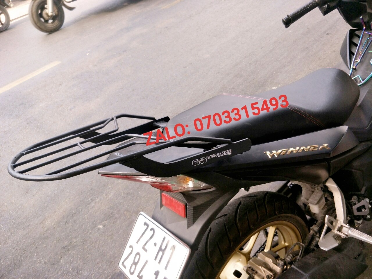 [HCM]CẢNG SAU GIVI WINNER EXCITER WAVE DREAM  BAO GỒM  GẮN CÁC DÒNG XE  KHÁC