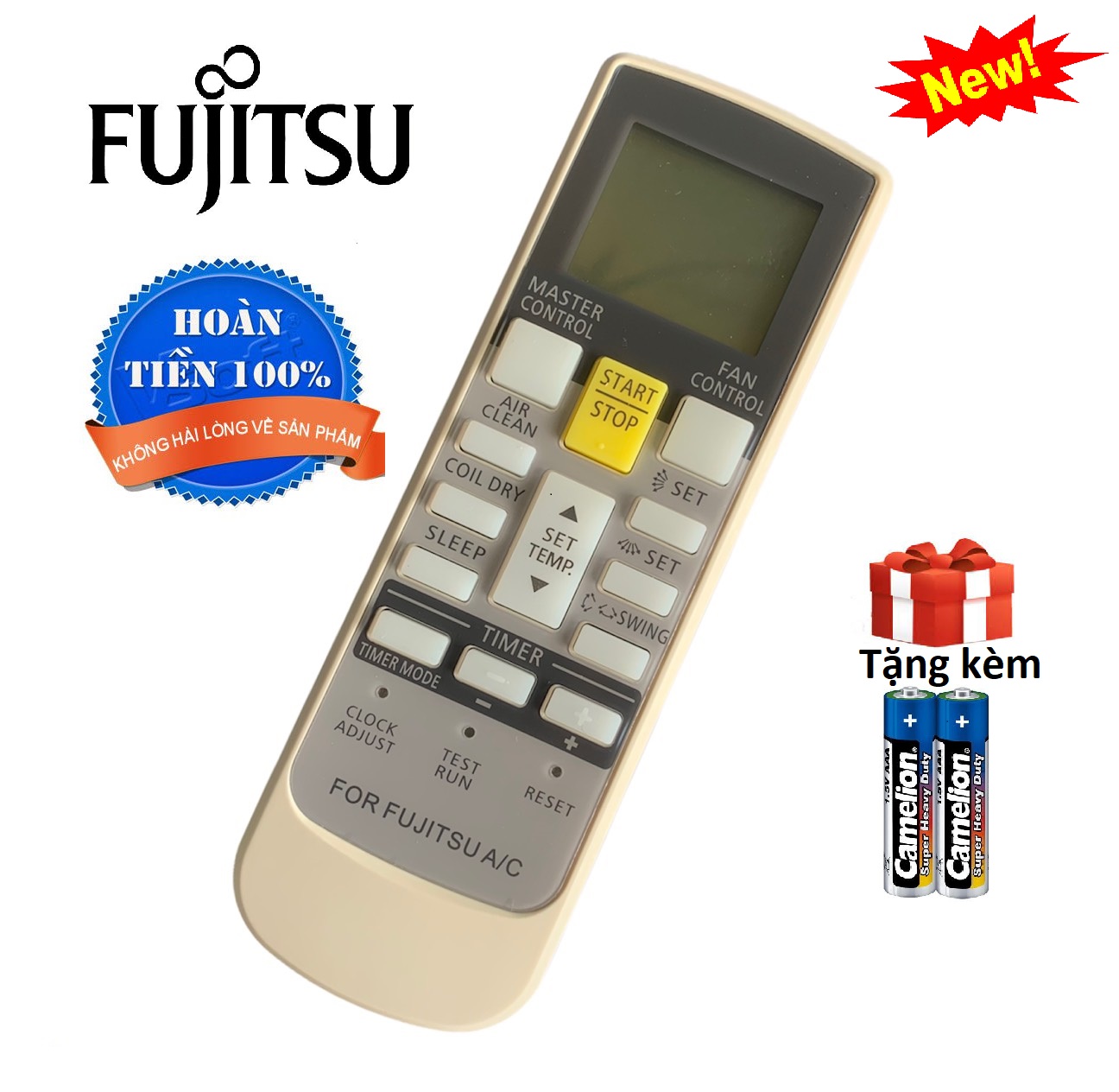 Điều khiển điều hoà Fujitsu máy lạnh fujitsu các dòng ASAA ASAG - Hàng mới