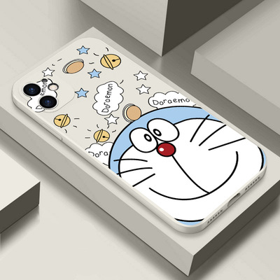 Ốp lưng iphone Phim hoạt hình Doraemon da cừu 6/6plus/6s/6splus/7/7plus/8/8plus/x/xr/xs/11/12/pro/max - Tce case