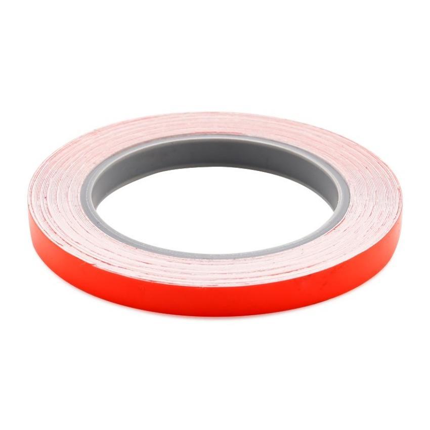 [HCM]Cuộn 5m Decal phản quang dán viền thân xe (đỏ)