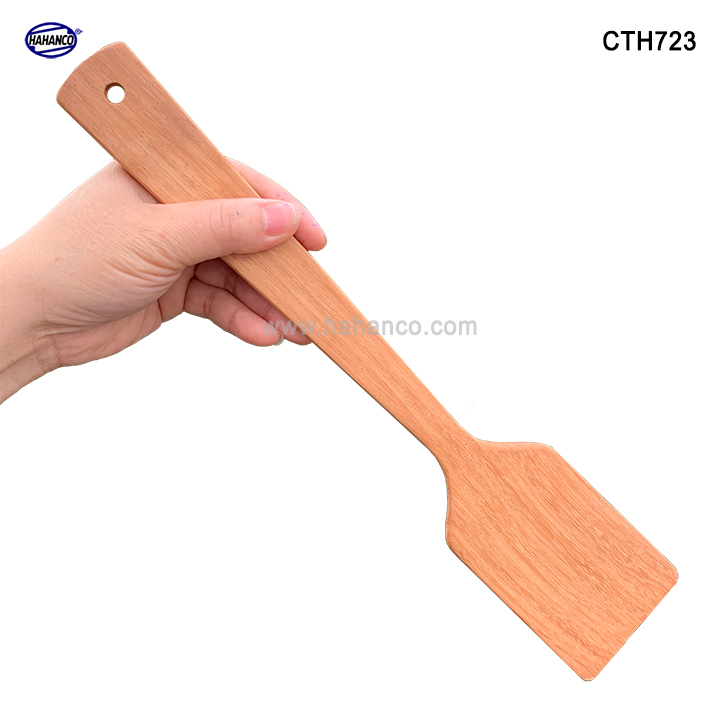 Xẻng nấu ăn bằng gỗ tự nhiên - Chịu nhiệt cao - HAHANCO - CTH723