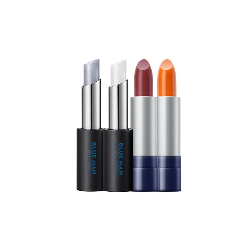 Son môi bền màu dưỡng ẩm giúp tươi tắn giảm khô môi nứt nẻ cho nam BlueMan makeup trang điểm nam